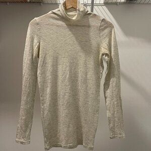 Club Monaco Turtle Neck Wool Sweater - Beige